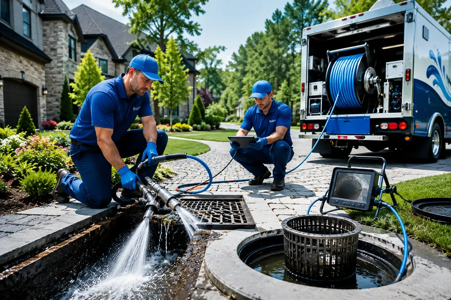Local outdoor drain cleaning professionals in Van Alstyne, TX